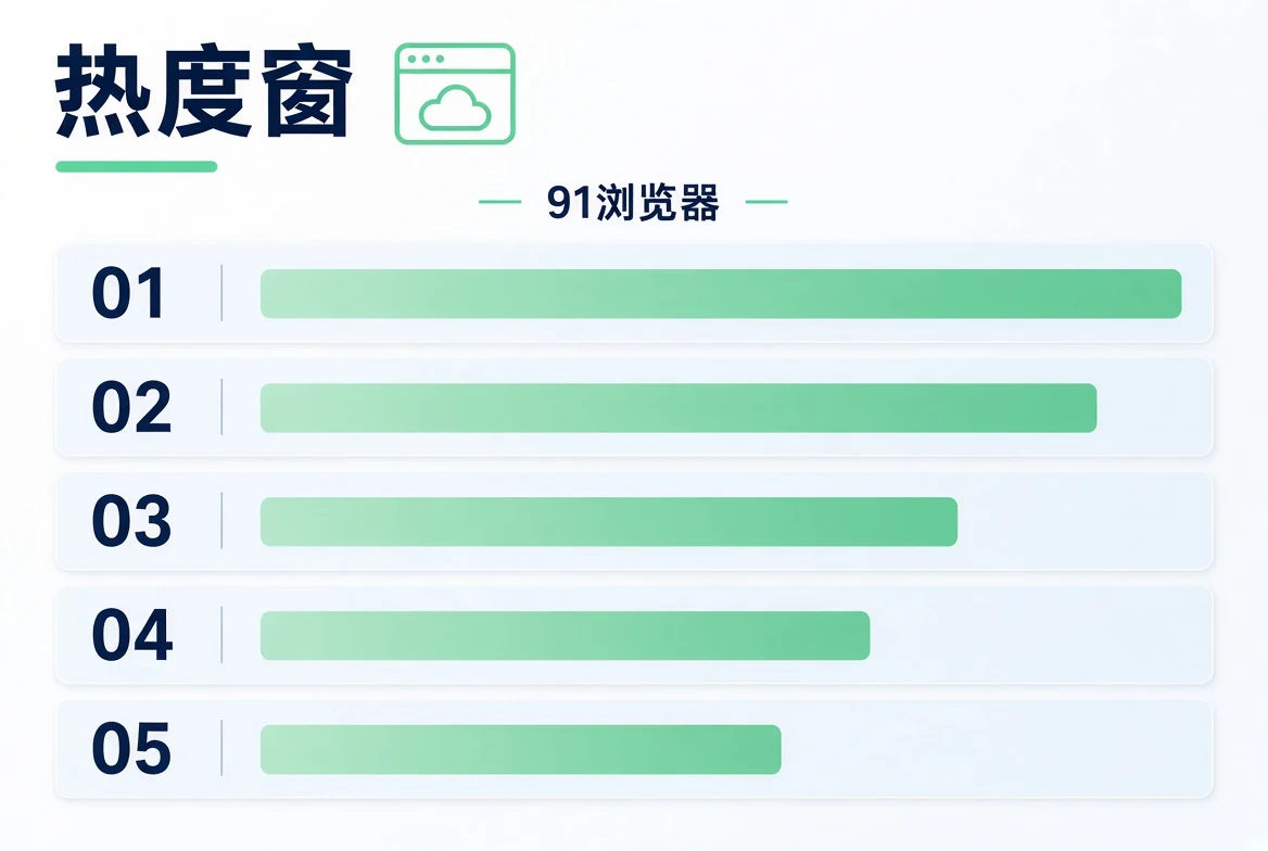 91浏览器热度窗视觉